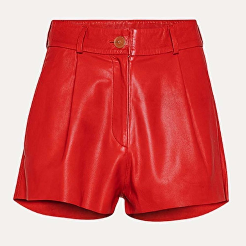 NWT Forte Forte NAPPA SHORTS - LIPS Red Large Size 3/ Large - Picture 12 of 15